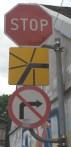 road signs